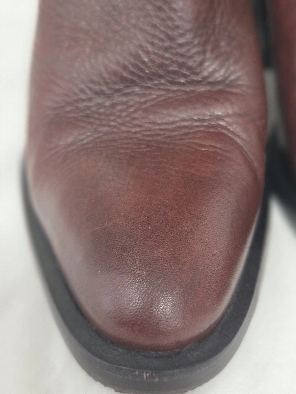 Vintage Nicole Force Brown Leather Western Boots 7 - Picture 8 of 16